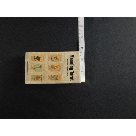Meaning Tarot Antiqued Deck 78 Tarot Cards Witch Pagan Wiccan Divination - Picture 10 of 10